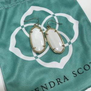 Kendra Scott Elle Earrings in White